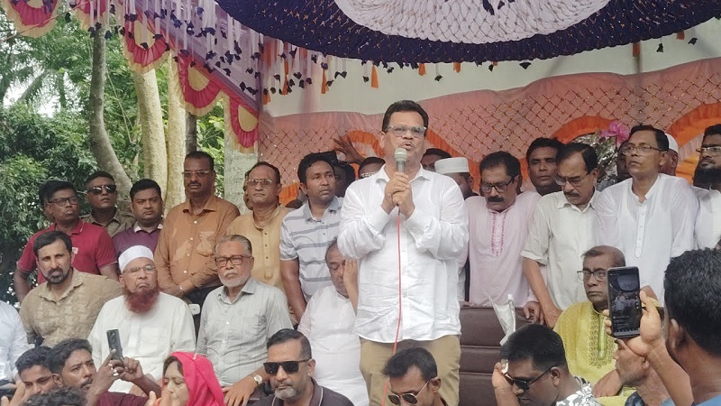 সাতক্ষীরা জেলা পরিষদের নবনিযুক্ত প্রশাসক সাবেক এমপি হাবিবকে গণসংবর্ধনা